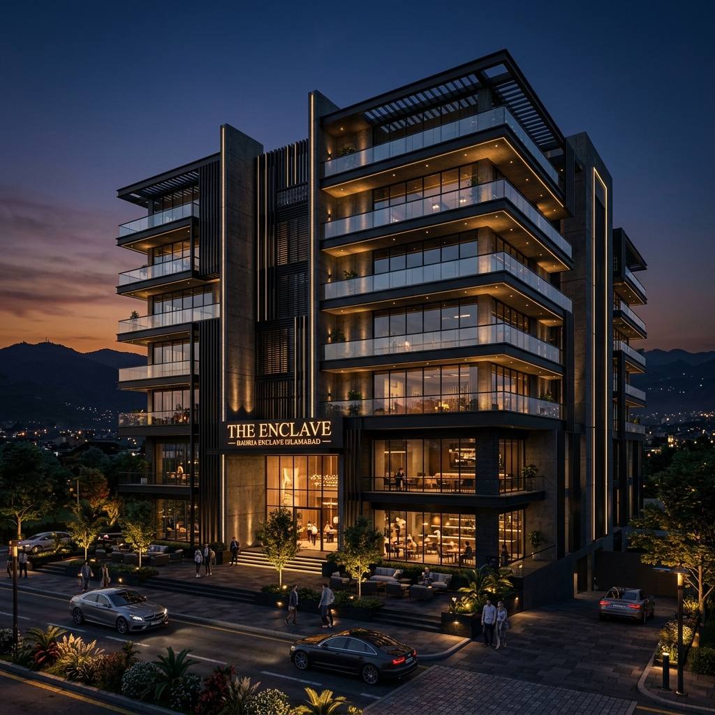 Commercial Building Facade